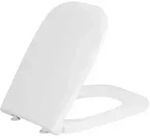 WC-Sitz Duravit D-Code Softclose f&uuml;r Compact WC, wei&szlig; - 0067390099