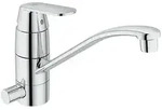 Sp&uuml;ltischmischer Grohe Eurosmart Cosmopolitan mit Ger&auml;teanschlussventil, Ausladung