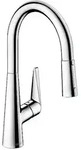 Sp&uuml;ltischmischer Hansgrohe Talis S 200 herausziehbare Geschirrbrause, Ausladung 213