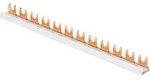 Hager Phasenschiene KDN163A (1P) 63A, 10 mm2, L&auml;nge: 210 mm Schraubtechnik/ Quick
