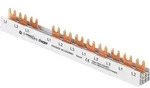 Hager Phasenschiene KDN363F (3P) 63A, 10 mm2, L&auml;nge: 210 mm Schraubtechnik/ Quick