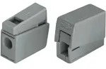 Leuchtenklemme 224 Standardausf&uuml;hrung, Farbe: grau 1,0-2,5 mm2 - 100 St&uuml;ck