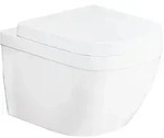 Wand-Tiefsp&uuml;l-WC Grohe Euro 374 x 631 x 540 mm, sp&uuml;lrandlos, Keramik, wei&szlig; -