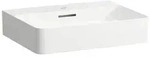 Aufsatz-Waschtisch Laufen VAL 550 x 155 x 420 mm, 1 Hahnloch, mit &Uuml;berlauf,