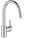Sp&uuml;ltischmischer Grohe Concetto mit herausziehbarem Auslauf, Ausladung 215 mm, chrom