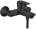 Aufputz-Wannenmischer Hansgrohe Talis E, Ausladung 194 mm, schwarz matt - 71740670