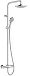 Brause-System Hansgrohe 200 1jet Vernis Blend Handbrause, Kopfbrause &Oslash; 205 mm und