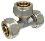 Schraubfitting-T-St&uuml;ck 16 x 2,0 - 16 x 2,0 - 16 x 2,0 mm f&uuml;r