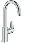 Waschtischmischer Grohe BauEdge L-Size, Ausladung 140 mm, mit Pop-Up Ablauf, chrom -