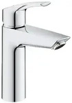 Waschtischmischer Grohe Eurosmart M-Size, Ausladung 121 mm, mit Pop-Up Ablauf, chrom