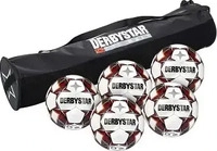Derbystar 1208500123 10, 10er Ballpaket Derbystar Atmos TT Fu&szlig;ball Trainingsball