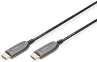 DIGITUS HDMI AOC Hybrid Glasfaserkabel UHD 8K 30m schwarz