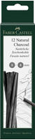 FABER-CASTELL Zeichenkohle nat&uuml;rlich Pitt 5-8mm in BK