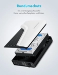 GRAUGEAR externe Festplatte 4TB f&uuml;r PS4/PS5 USB-C/USB-A