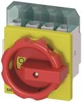 Siemens 3LD21031TL53 Not-Ausschalter 4p 25A 400V 9,5kW Frontbef. 4lochbef.
