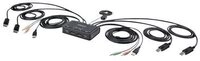STARTECH 2-Port Dual Monitor KVM Switch