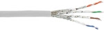 InLine&reg; Patchkab., S/FTP (PiMf), Cat.6A, 500MHz, halogenfrei, Kupfer, wei&szlig;, 100m