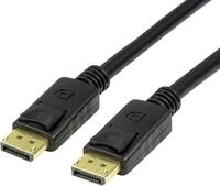 Logilink Displayport-Kabel 1.4 DP->DP M/M 8K/60Hz 2m schwarz