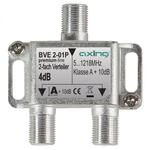 AXING 2fach Verteiler BVE 2-01P 5-1218MHz brummentkoppelt Kl.A+ Vodafone
