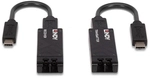 LINDY 100m Fibre Optic USB 3.2 Typ C Extender