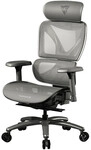 ThunderX3 XTC-Mesh Gaming Stuhl - grau