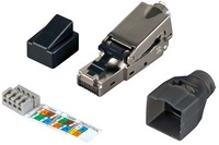 RJ45 Stecker STP, Cat.6, feldkonfektionierbar