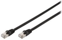 DIGITUS Patchkabel Cat6 S/FTP 2xRJ45 3.0m schwarz Outdoor