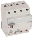 Legrand 411796 TX3 Fi-Schalter 63A 4-polig 500mA Typ A 400VAC 4TE
