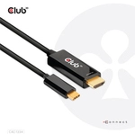 CLUB3D HDMI to USB Type-C 4K60Hz Active Cable M/M 1.8m/6 ft