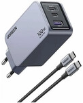 Ugreen Nexode Pro EU 3-Port GaN PD Fast Charger With USB-C Cable