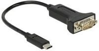 DELOCK Adapter USB Type-C > 1 x Seriell DB9 RS-232