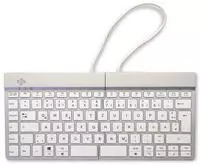 R-Go Tastatur Split Break DE-Layout kabellos wei&szlig;