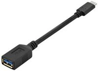 DIGITUS USB Type-C Adapter/Konverter,OTG,Type-C auf A,0,15m,