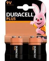 Duracell Batterie Plus NEW -9V (MN1604/6LR61) 2St.