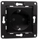 SHELLY Wall Socket EU Black Socket