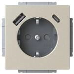BJ SCHUKO -/USB-A+C 20 EUCB2USBAC-866 Steckdose