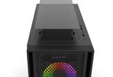 INCA Geh&auml;use Mid-Tower/ATX/Metall&Glas/USB/RGB schwarz