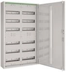 ABN Feldverteiler AP T:160mm ABNRM206R01 m.Vollt&uuml;r 2x6-reihig Komplettschrank