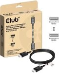Club3D DP-Kabel 2.1 DP80 zertifiziert 1,6m 10K/8K/4K St/St retail