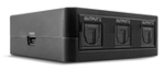 Lindy 70480 Audio-Splitter Schwarz