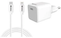 SANDBERG USB-C AC Charger 20W +Lightning