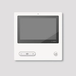 SIED Bus-Video-Panel BVPC 850-0 W Comfort Wei&szlig; 44075