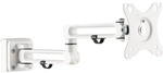 InLine&reg; Slatwall Monitorhalterung lang, wei&szlig;