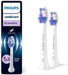 HX6052/87 Sonicare Sensitive Replacement brush heads, 2 pcs, White