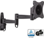 InLine&reg; Wandhalterung, f&uuml;r Monitore bis 69cm (27), max. 15kg, 2-teiliger Arm