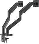 MANHATTAN Tischhalterung mit mech. Feder 2 Monitore 17-45"
