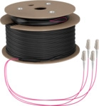 Trunkkabel U-DQ(ZN)BH OM4 4G (1x4) LC-LC, 190m Dca LSZH