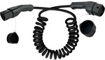 InLine&reg; EV Spiral-Autoladekabel Typ2, 22 kW, 3-phasig, 7,5 m