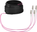 Trunkkabel U-DQ(ZN)BH OM4 4G (1x4) LC-LC, 30m Dca LSZH