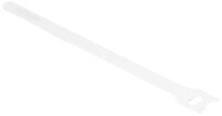 DELOCK Klett-Kabelbinder L 200 x B 12 mm wei&szlig; 10 St&uuml;ck